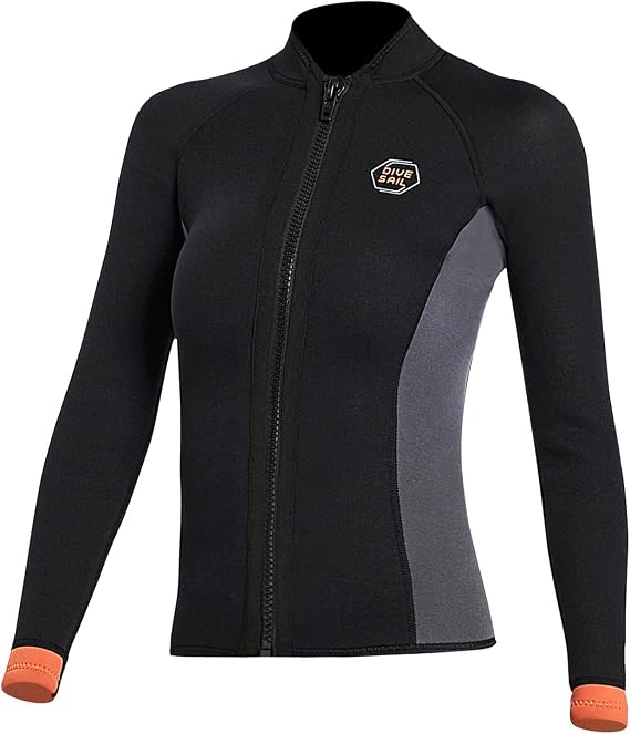 Wet Suit Full Suit Women Men Wetsuit 3mm Neoprene Front Zip Surfing SUP SUP Diving Scuba Diving Snorkeling