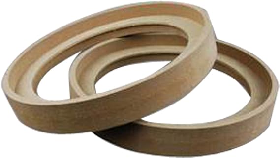 Audiopipe RING65BZ Nippon 6.5 Mdf Speaker Ring Recess With Bezel [pair]