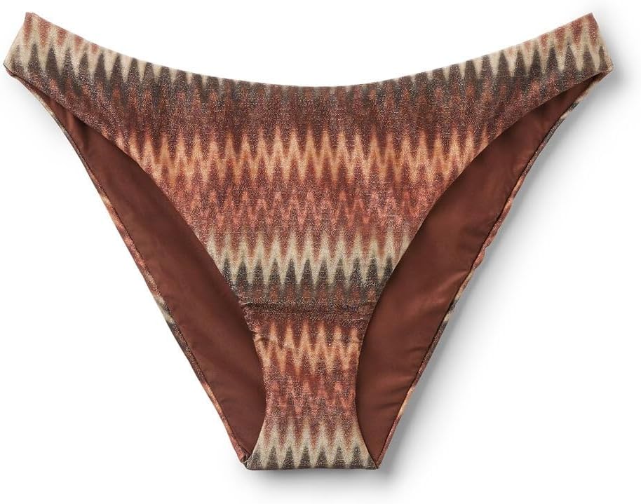 CALZEDONIA Golden Chevron Swimsuit Bottoms