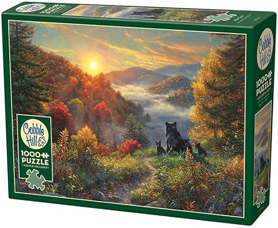 Cobble Hill 1000 Piece Puzzle - New Day - Sample Poster Included