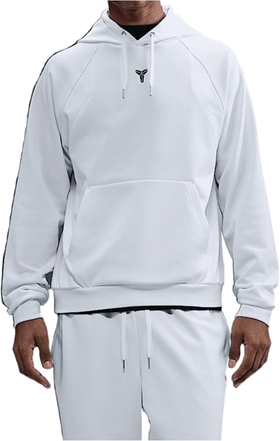 Nike Kobe Therma-FIT Pullover Hoodie (HJ8109-100, White/White/Black)
