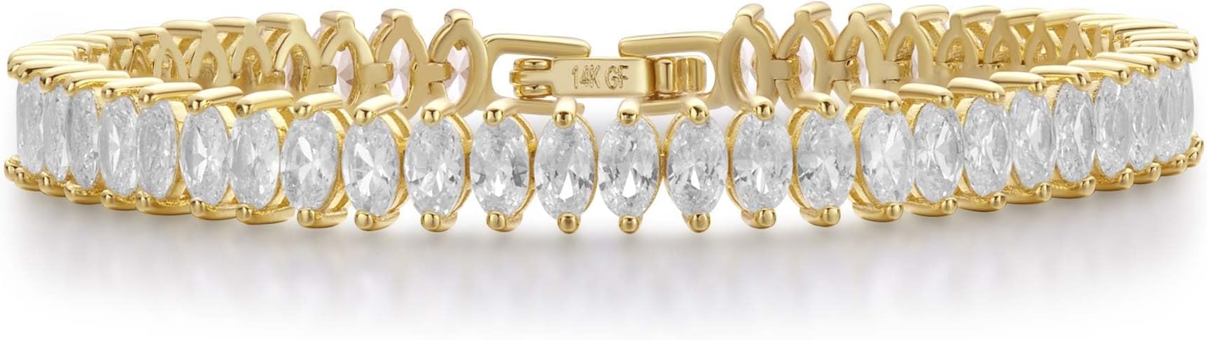14K Gold Filled Tennis Bracelets for Women
