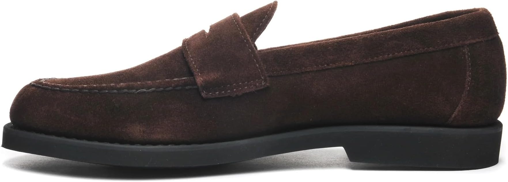 Sebago Men's Ryan Suede Polaris Loafers, Dark Brown, 11.5 Medium US