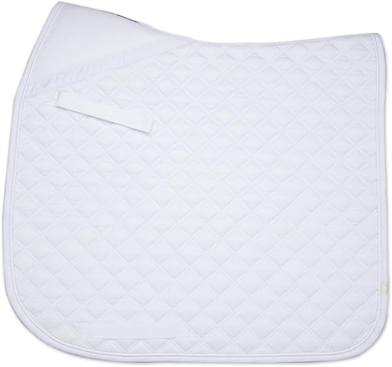 Lettia CoolMax ProSeries Dressage Pad White