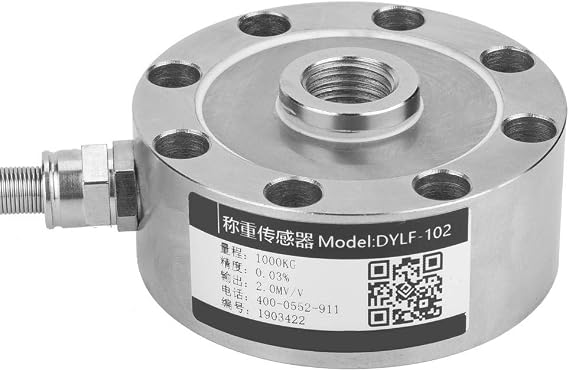 Spoke Type Load Cell Sensor 1000kg (2204 lb) Tension Compression Force Sensor Alloy Steel Weighing Sensor for Industrial Scales Testing Machines Weight Indicators