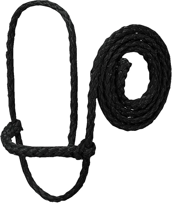 Weaver Livestock Poly Rope Sheep Halter, Modern Style Braid Sheep and Goat Rope Halter