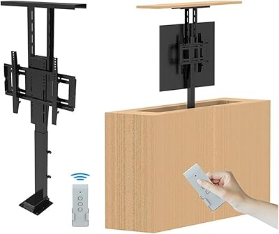 Adjustable TV Mount Bracket - for 42-70 Inch Electric TV Lift Stand, Can Be Hidden in A Cabinet Motorized Tv Mount-Up to 60kg, Travel Less Than 40 Seconds