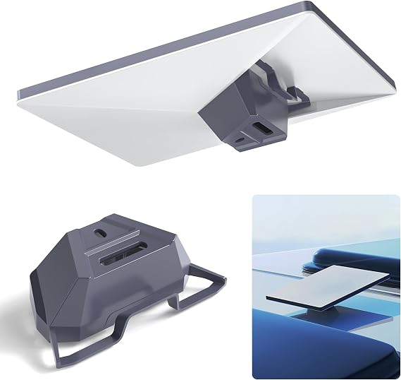 XLTTYWL Starlink Mini Mount, Premium Starlink Mimi Standard Mobility Roof Mount Mini Star Link Flat Standard Dissie Fits RV, Wood, Metal, Plastic or Slotted Vehicle Rails