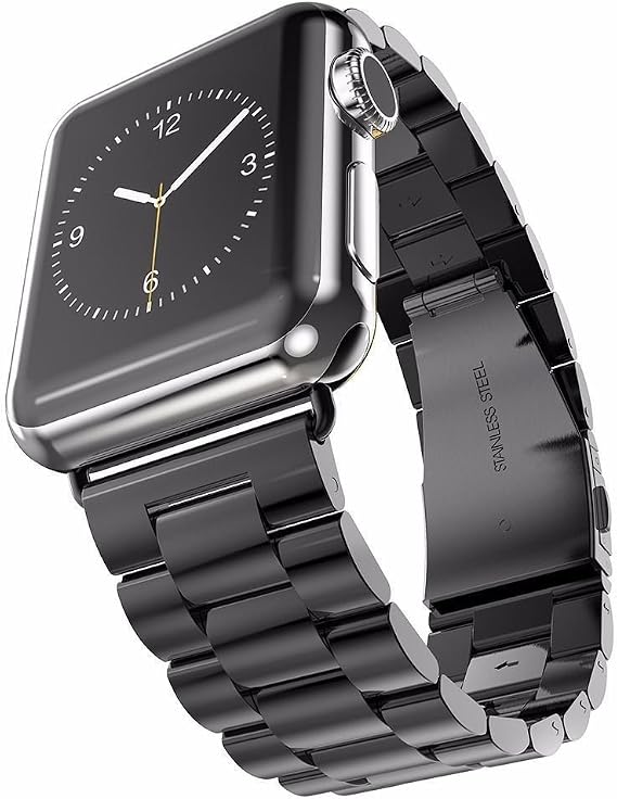 Black Stainless Steel for Apple Watch Metal Band 4449mm