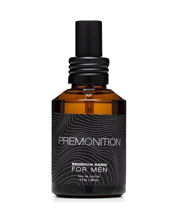 Bedroom Kandi for Men Premonition Pheromone-Enhanced Eau de Parfum Spray 2 oz (60 ml) Citrus, Neroli & Cedarwood Fragrance Long-Lasting Cologne for Men, Vegan & Cruelty-Free, Made in USA