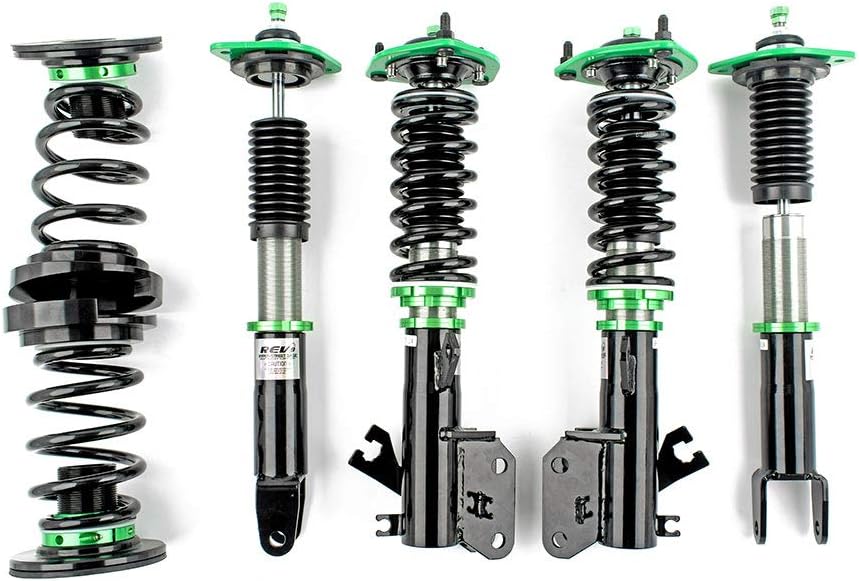 Rev9 R9-HPX-1214_2 Hyper-Street ONE Coilover Lowering Kit, Adjustable, Compatible With Nissan Altima L31 2002-06