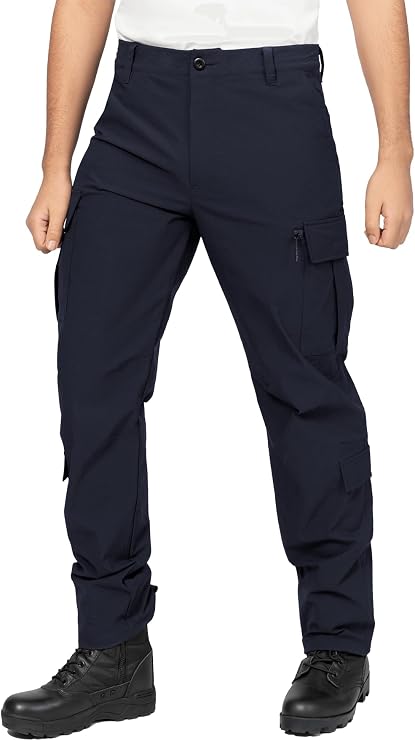Men's Tactical Cargo Pants with Adjustable Cuffs