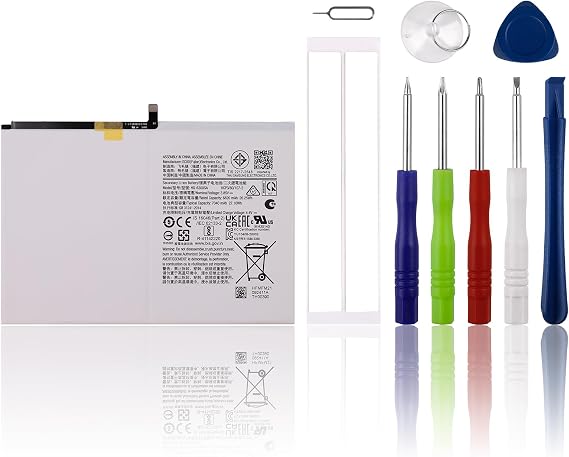 Replacement Battery Compatible with SM Galaxy Tab A8 10.5" SM-X200 HQ-6300SA with Toolkit