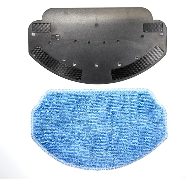 Robot Vacuum Cleaner Replacement Cloth Mop Board Holder Compatible MAMNV BR150BR151, for ZCWA BR150BR151, for MANVINS G20, for GTTVO BR150BR151, for ONSON BR150BR151, Black