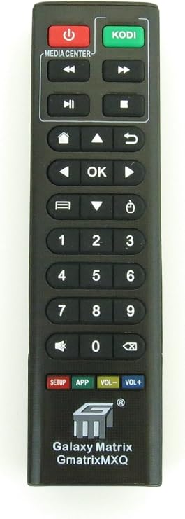 Nettech Replacement Remote Control Controller for MXQ, M8, MXQ PRO, T95M, T95N Android Smart TV Box KODI IPTV Media Player