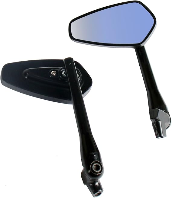 Small Black Arrow Motorcycle Mirrors for 1997 Ducati Monster 750