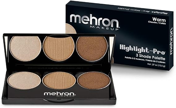 Mehron Makeup Highlight-Pro Palette (Warm)