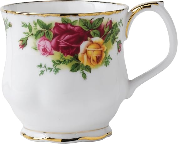 Royal Albert Old Country Roses Montrose Gift-Vintage Fine Bone China-Floral Pattern, Mug 0.25ltr, 1 Count (Pack of 1)