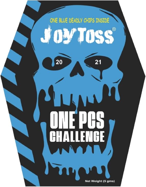 Joytoss one-pcs-Challenge (1 Piece) | Tortilla Chips Extreme Spicy | World's Hottest Chips | Ultimate Hot Snack | 5g
