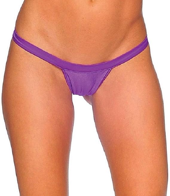 BODYZONE Women's Comfort Strap T-Back, Purple, One Size
