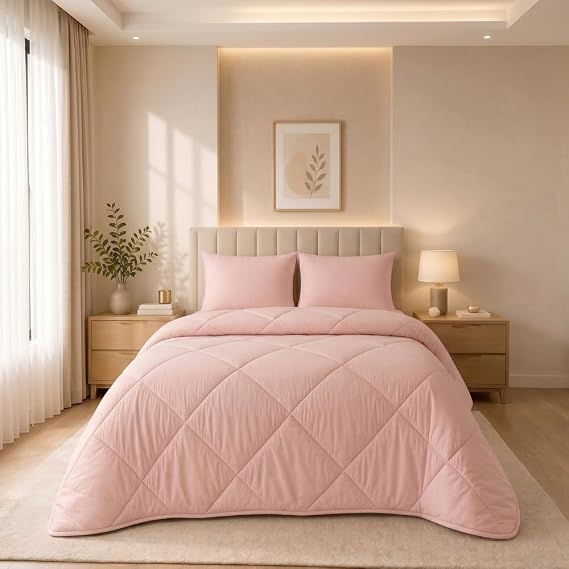 Formeya Pudra Soft Silikon Yorgan Tek Kişilik 155 * 215