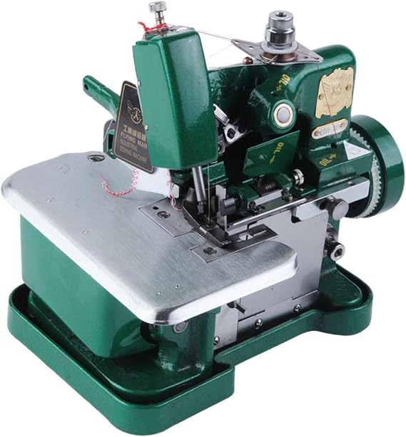 220v Overlock Machine,Sewing Machine,Machine Serger Industrial 3000 Stitches per Minute,with Metal Frame