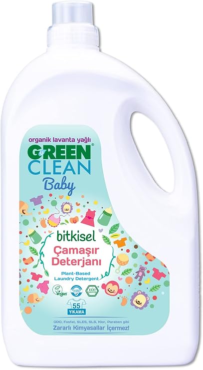 U Green Clean Green Clean Baby Bitkisel Çamaşır Deterjanı 2,75 lt