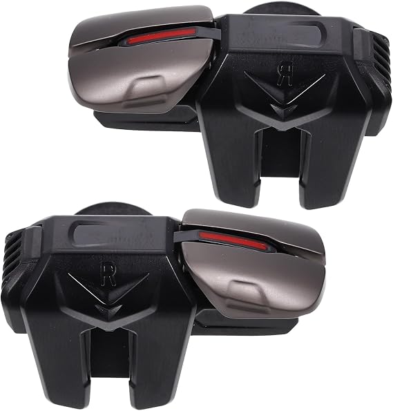 1Pair Game Controller Triggers Compact Six-Finger Linkage Mobile Game Handle Sturdy Design for Enhanced Gaming Experience Compatibility for All Phone Types