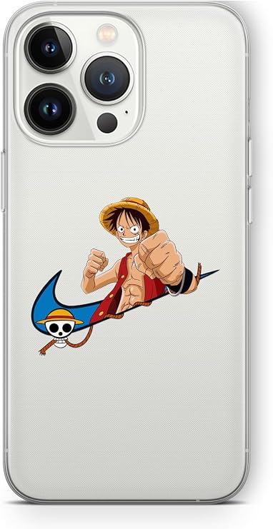 Multitronic iPhone 14 Pro Uyumlu Monkey D. Luffy Tasarım Baskılı Şeffaf Kılıf, strlght14pro203