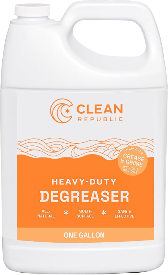 Heavy-Duty Degreaser for Kitchen & Grills, Non-Toxic, 1 Gallon Bottle