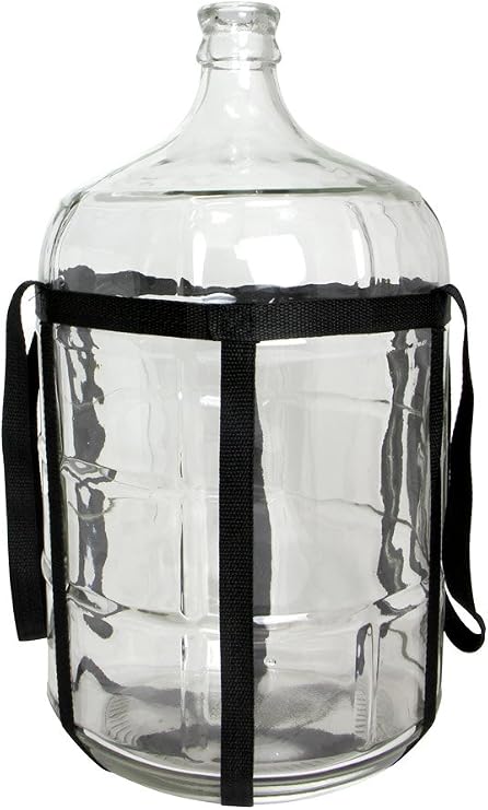 5 gallon Glass Carboy with Brew Hauler