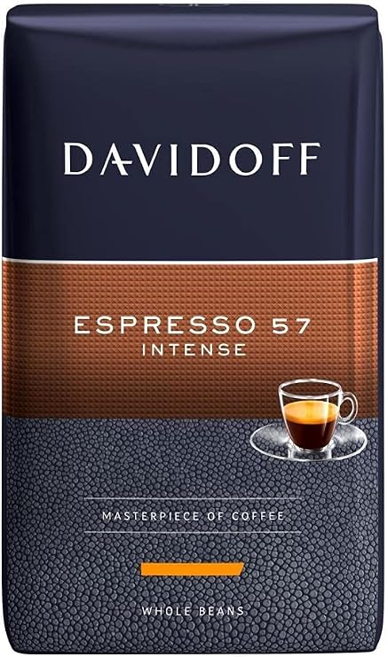 Davidoff Espresso 57 Intense Arabica 100% Full Core Espresso Coffee 500 gr