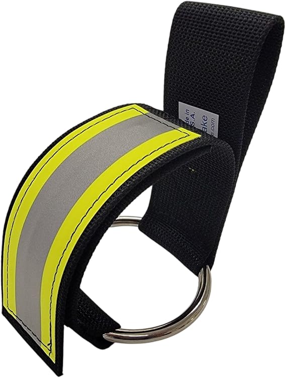 Firefighter Reflective Axe or Halligan Bar Holster Nylon Webbing