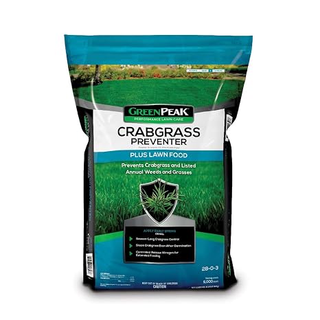 Crabgrass Preventer Plus Fertilizer, 5,000 sq ft of Coverage