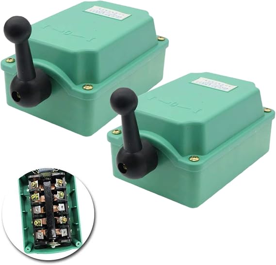Hight Quality 60A Drum Switch Forward/Off/Reverse Motor Control RainProof Reversing