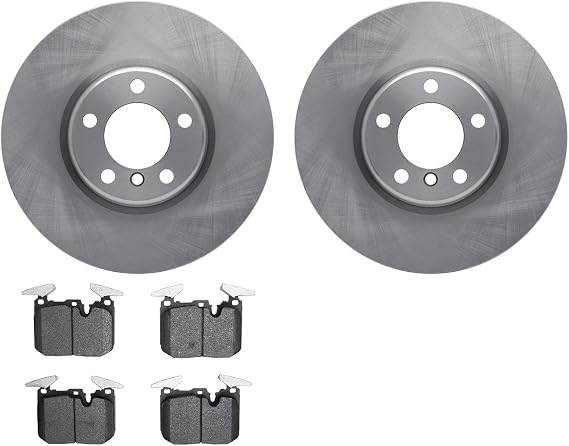 Dynamic Friction Company Brake Kit Fits 2012-2015 BMW 118i