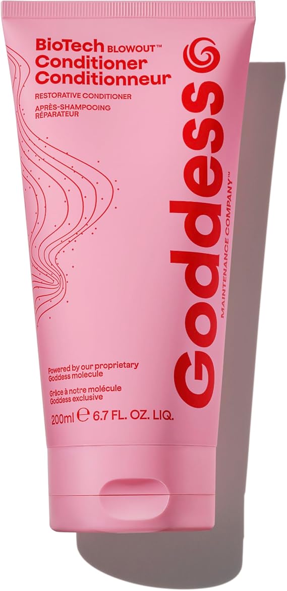 Repair Conditioner Damaged Hair - BioTech Moisturising Conditioner with Goddess Molecule (Macromicro-Peptide) - Blowout Building Hair Conditioner Women (200 ml) - Intensive Care for All Hair Types