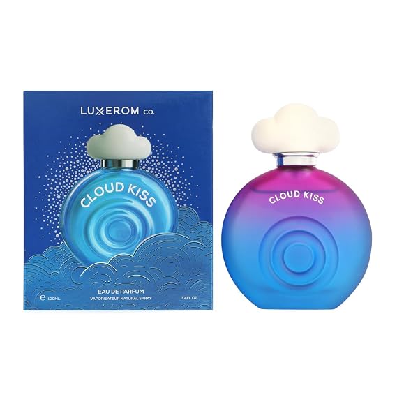Cloud Kiss Womens Perfume Eau de Parfum Sweet Vanilla Coconut Floral Scent 100ml / 3.4 fl oz
