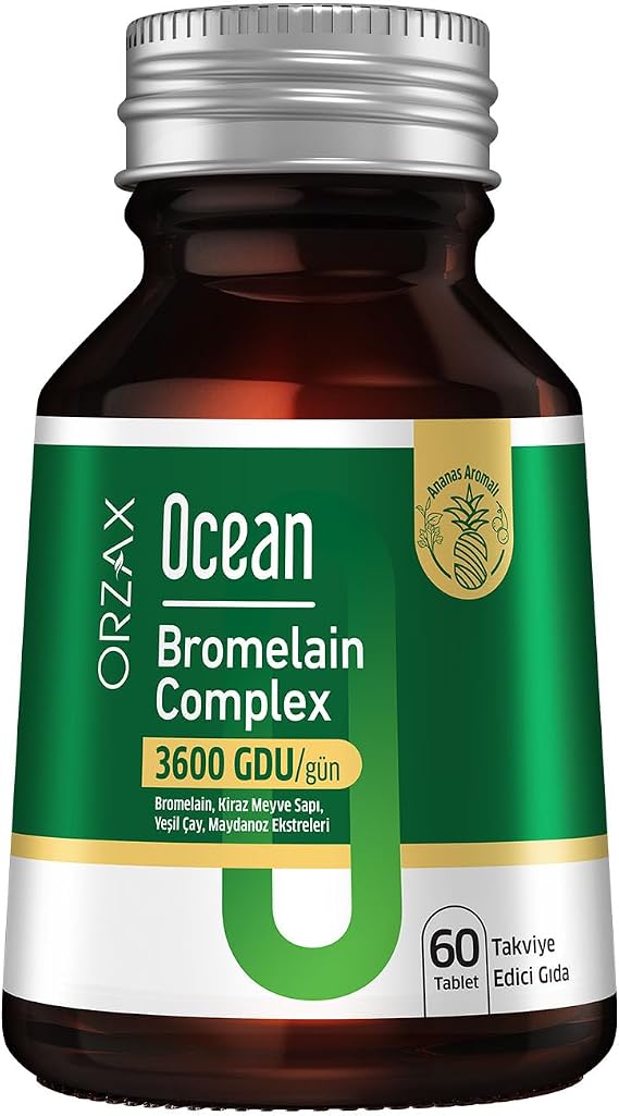 Ocean Bromelain Complex 3600 GDU, 60 Tablet
