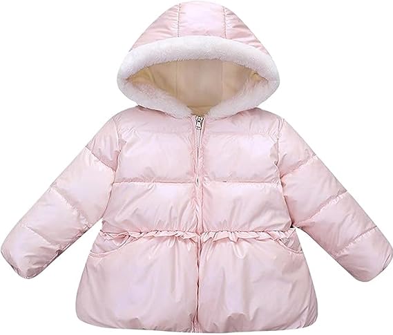 Baby Girls Winter Coats Toddler Puffer Jacket Warm Hooded Winter Down Jacket toddler girl