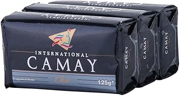 Camay Soap 3 Bar Chick Black 4.5 oz