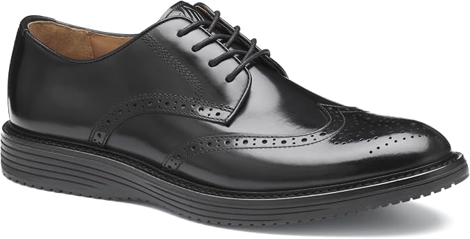 Johnston & Murphy Men's Upton Wingtip Lace Up Dress Shoe