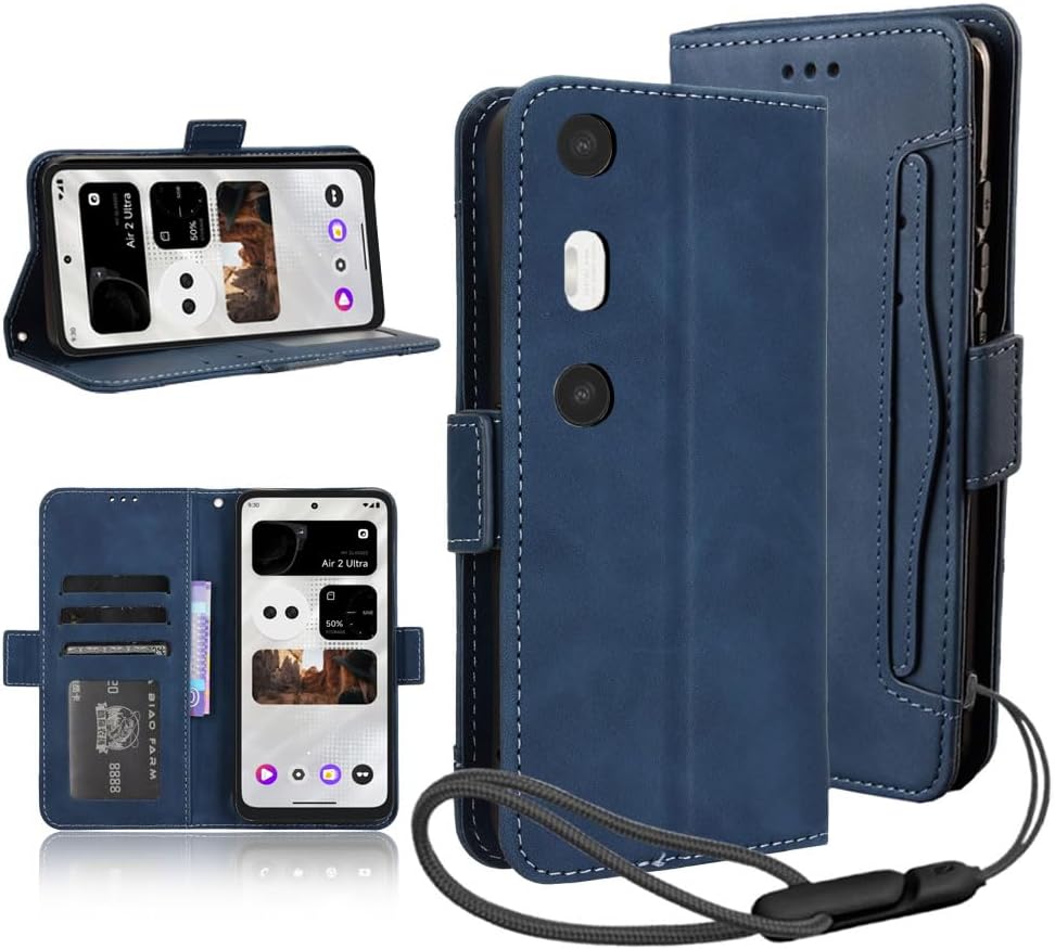 XREAL Beam Pro Case, Notebook, Adjustable Lanyard Included, YCJDP, Premium PU Leather, TPU Material, Good Texture, Card Slots Storage, Stand Function, Full Protection, Shockproof, Drop Prevention,