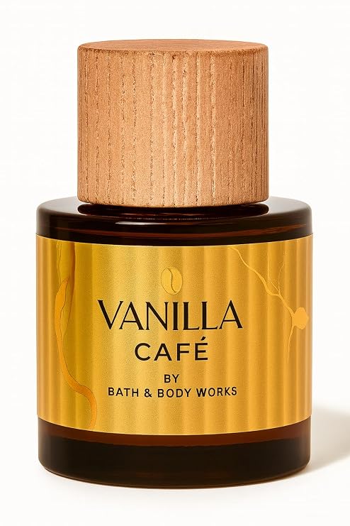 Bath & Body Works Vanilla Cafe Eau de Parfum 1.7 fl oz Smooth Espresso, Whipped Vanilla & Toasted Hazelnut, LongLasting Signature Scent
