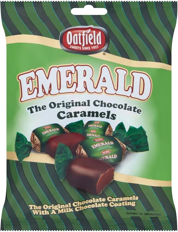 Oatfield Emerald Chocolate Caramels, 4.76 Ounce (Pack of 2)