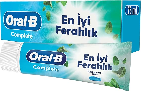 Oral-B Complete Nihai Ferahlık Diş Macunu 75 Mililitre