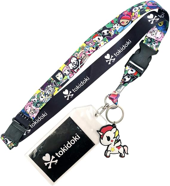 Tokidoki 4090 Sports Lanyard - Stellina, Black