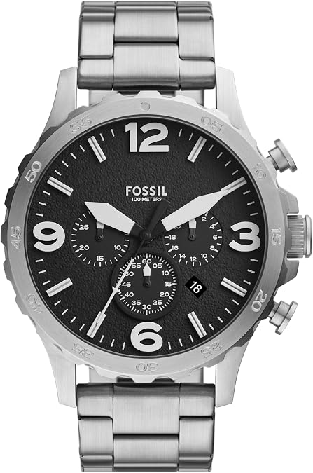 Fossil Men's Nate Quartz Chronograph Watch for Men