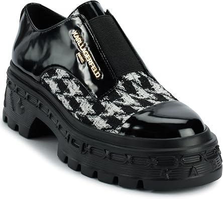Karl Lagerfeld Women's Lakely Everyday Slip on Platform Loafer