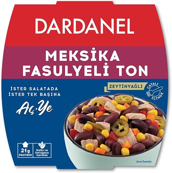 DARDANEL Hungry Eat Mexican Bean Tuna 160 gr